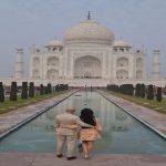 Amazon Founder Jeff Bezos Visits Taj Mahal