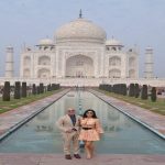Amazon Founder Jeff Bezos Visits Taj Mahal