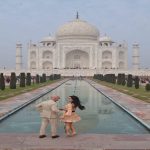 Amazon Founder Jeff Bezos Visits Taj Mahal