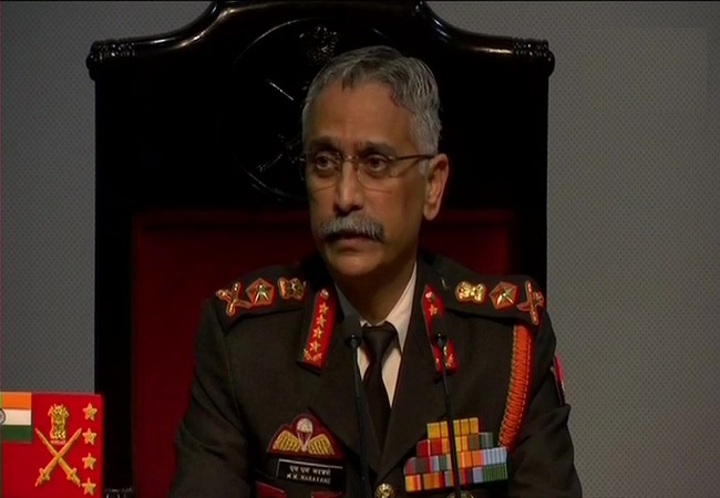 Army Chief General Manoj Mukund Naravane