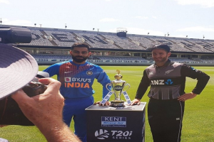 भारत और न्यूजीलैंड के बीच आज खेला जाएगा पांच टी-20 की सीरीज का पहला मैच