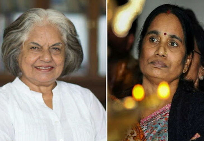 Indira Jaisingh and Asha Devi nirabhya