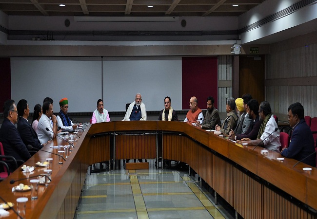 PM Modi Meeting Cabinet Budget new