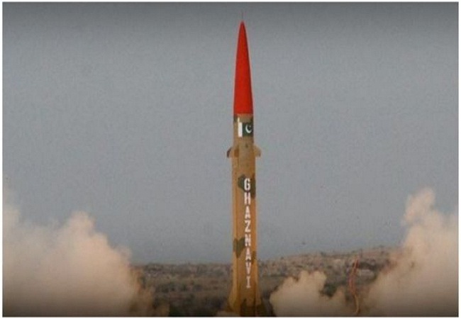 Pakistan Gaznabi Missile Test