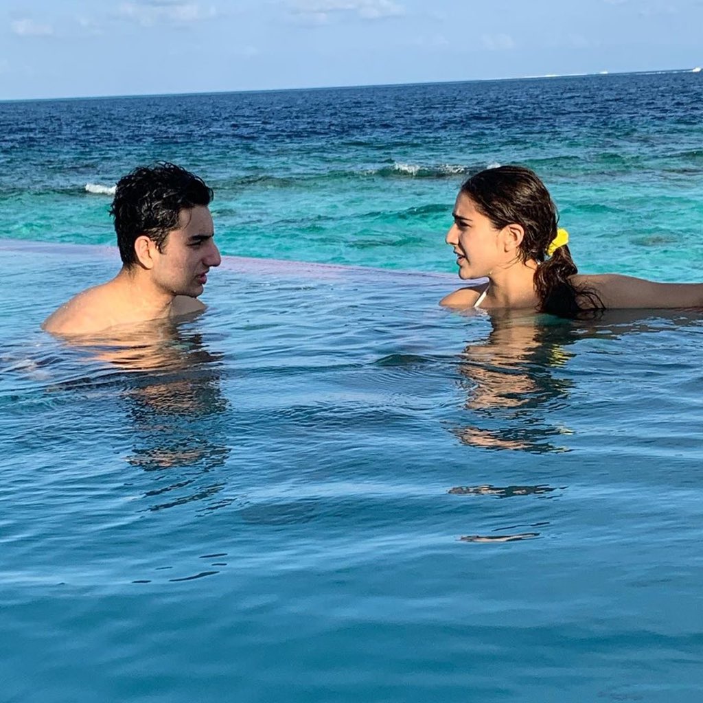 Sara Ali Khan and Ibrahim Ali Khan
