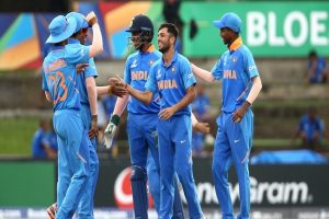 अंडर-19 विश्व कप : भारत ने न्यूजीलैंड को हरा लगाई जीत की हैट्रिक