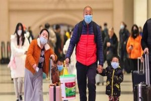 चीन में कोरोनावायरस के नए 57 मामलों की पुष्टि