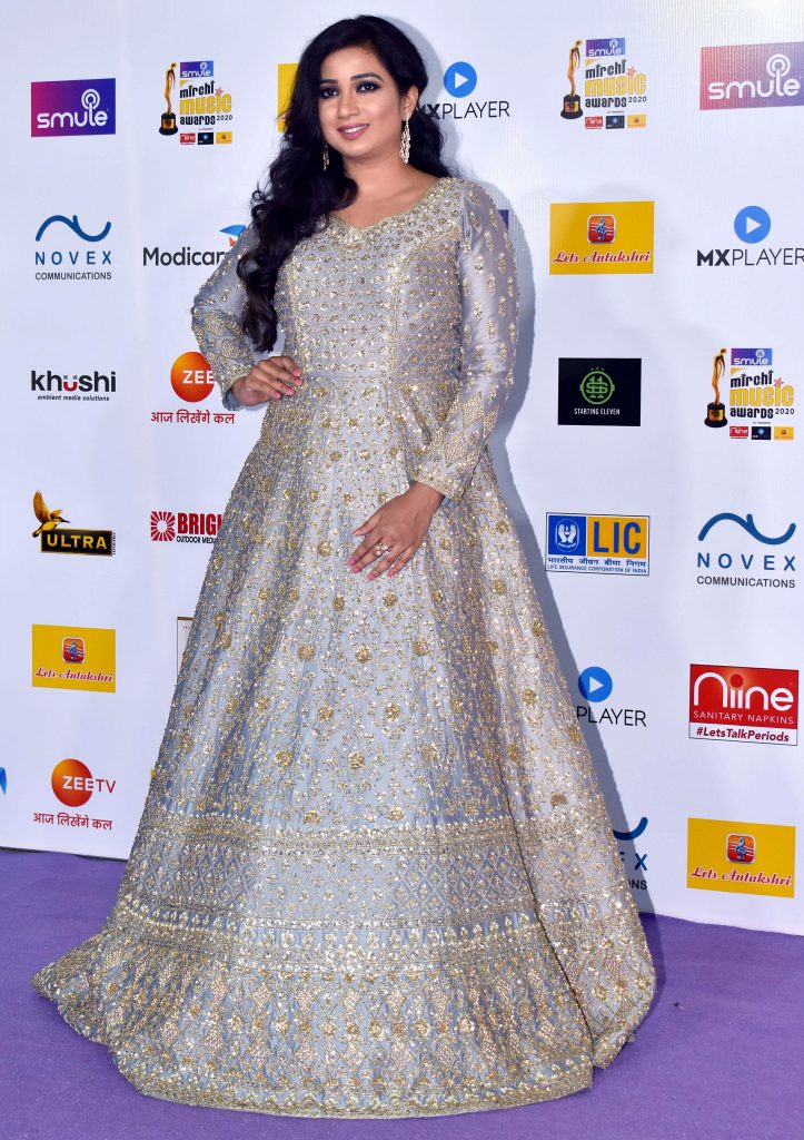 Bollywood singer Shreya Ghoshal