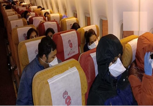 Air India special flight takes off from Wuhan