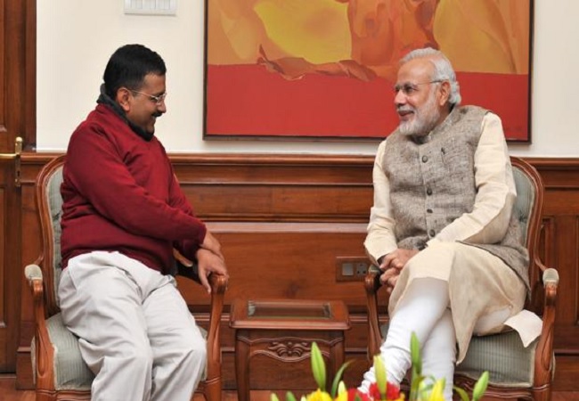 PM Narendra Modi and Arvind Kejriwal