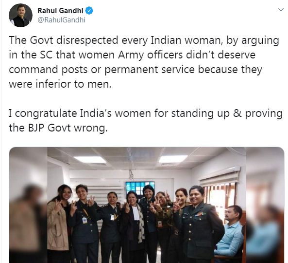 Rahul Gandhi Tweet