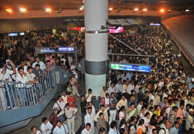 Rajeev Chowk Metro Station Delhi