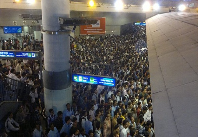 Rajeev Chowk Metro Station Delhi