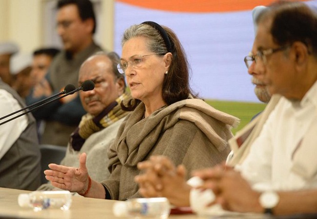 Sonia Gandhi Congress Delhi