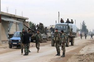 सीरियाई सेना का इदलिब के साराकेब शहर पर कब्जा