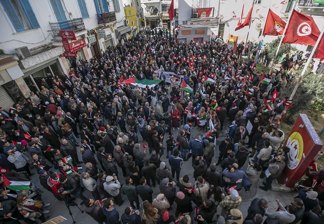 Tunisia Protest 