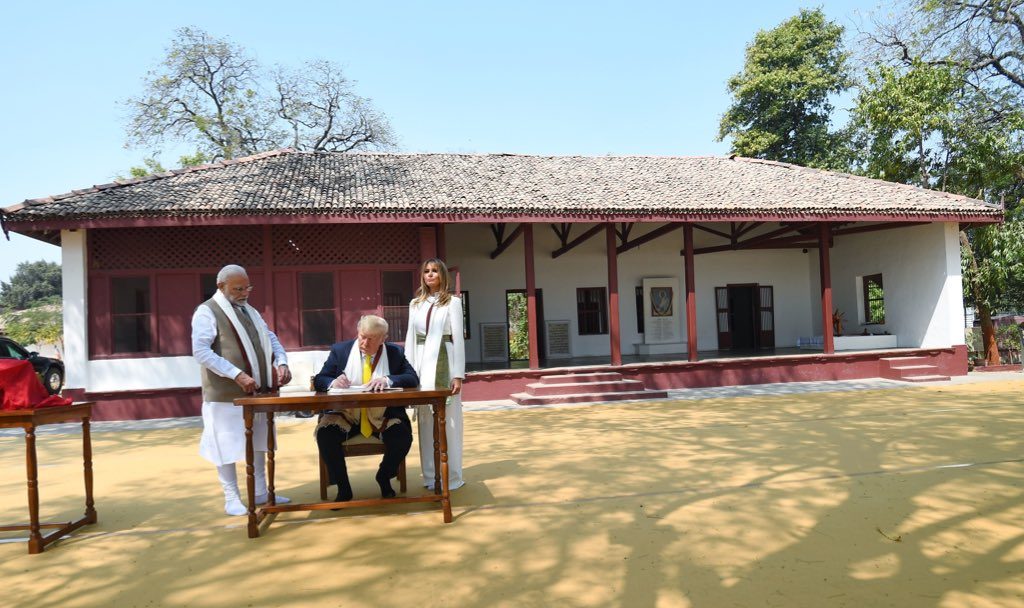 US President Donald Trump and Narendra Modi