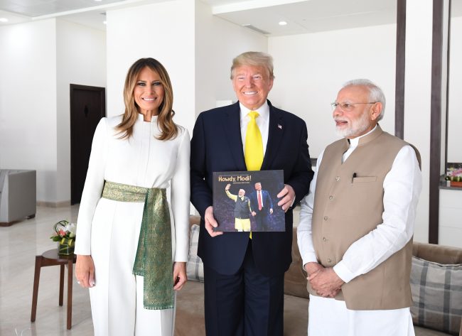 US President Donald Trump and Narendra Modi