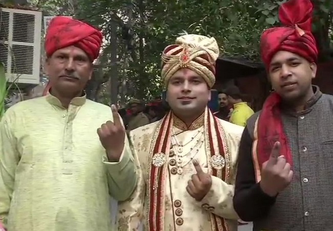 delhi election voting