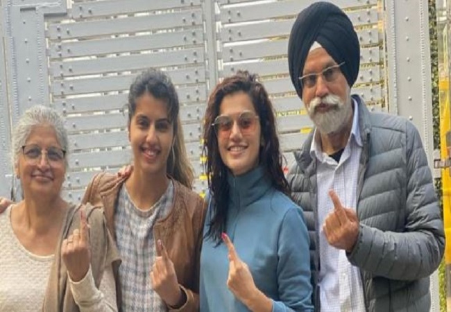 taapsee pannu voting