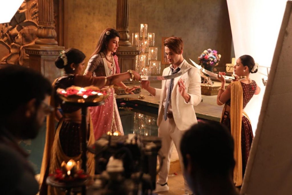 Jacqueline Fernandez and Asim Riaz
