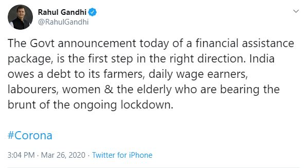 Rahul Gandhi Tweet Modi