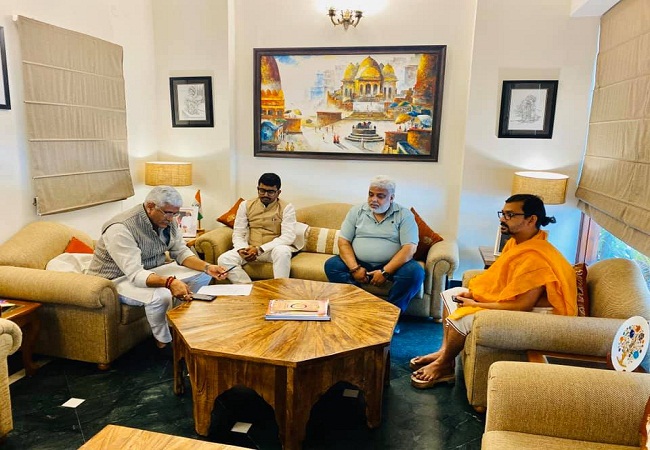 Rohit Kumar Singh meet Gajendra Singh Shekhawat other