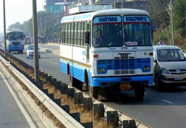 haryana bus