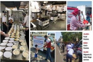 लॉकडाउन : महिंद्रा ने जरूरतमंदों को बांटा भोजन, कंपनी ने खोली 10 रसोई
