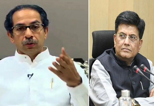 केंद्रीय रेल मंत्री पीयूष गोयल ने उद्धव ठाकरे से फिर मांगी प्रवासी कामगारों की लिस्ट, ट्वीट कर कही ये बात