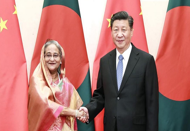 Jinping Sheikh Haseena