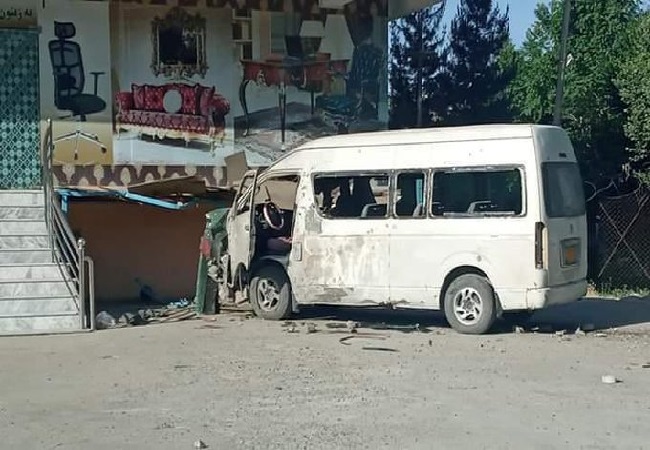 Kabul blast journlist