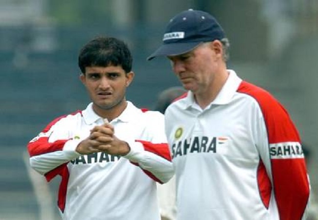 greg chappell and Sourav Ganguly
