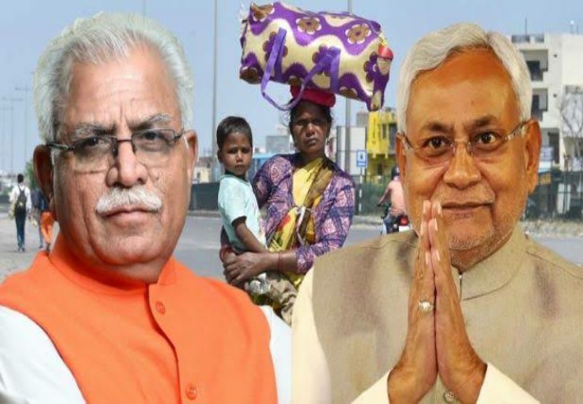 पढ़िए मनोहर लाल खट्टर ने नीतीश कुमार को पत्र में क्या लिखा, प्रवासियों को लेकर क्या कहा?