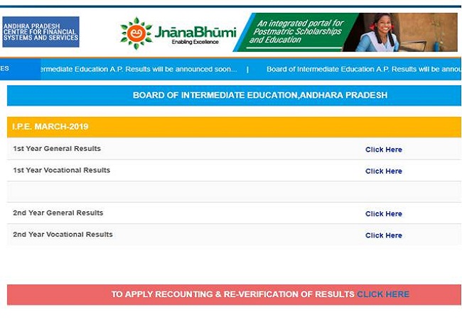 Board of Intermediate Education Andhra Pradesh