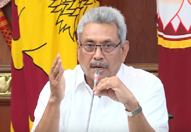 Gotabaya Rajapaksa sri lanka president