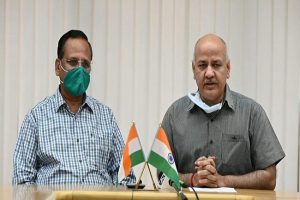 दिल्ली : सत्येंद्र जैन कोरोना से हुए संक्रमित, मनीष सिसोदिया को मिला स्वास्थ्य मंत्रालय का अतिरिक्त प्रभार