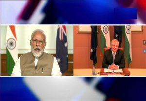 वर्चुअल समिट : पीएम मोदी ने मॉरिसन को दिया भारत आने का न्यौता, ऑस्ट्रेलिया से रिश्तोंं को लेकर कही ये बात