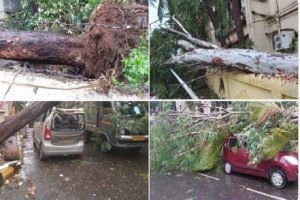 मुंबई में आते ही तूफान निसर्ग पड़ा कमजोर, बड़ा खतरा टला लेकिन बारिश जारी