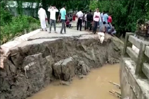 असम : धेमाजी जिले में बाढ़ का कहर, 10 हजार से ज्यादा लोग प्रभावित