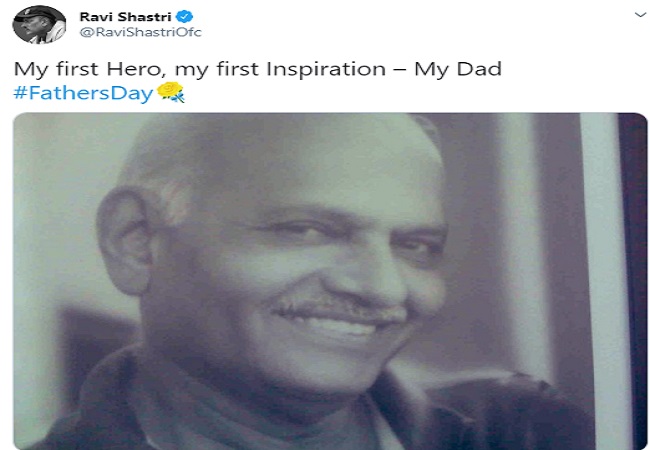 father Day Ravi Shastri