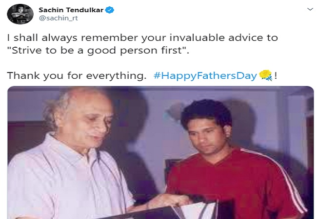 father Day Sachin