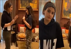 अक्षय कुमार के गाने पर रवीना ने बेटी संग की जमकर मस्ती, शेयर किया वीडियो
