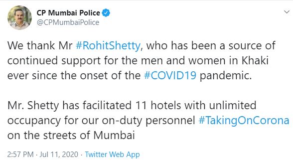 CM Mumbai Police Param beer singh