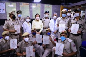 दिल्ली पुलिस की शानदार पहल, एम्स में प्लाज्मा डोनेशन अभियान किया शुरू ताकि बचाई जाए लोगों की जान