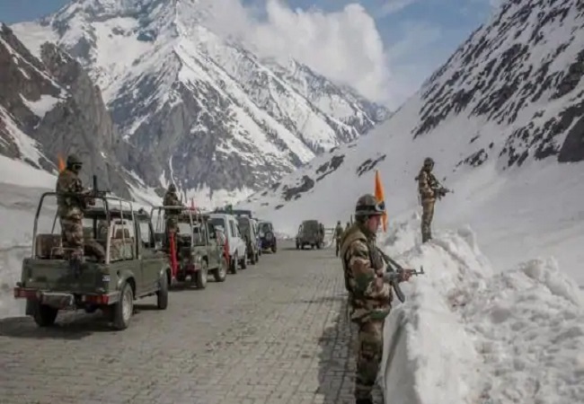 India china LAC border