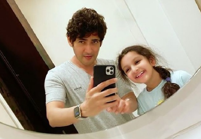 Mahesh Babu and his daughter