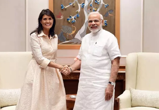 Nikki Haley and PM Modi