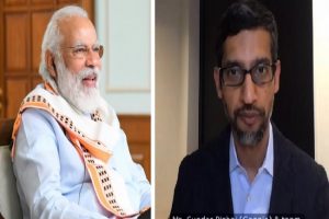 प्रधानमंत्री मोदी ने गूगल के सीईओ सुंदर पिचाई के साथ की बातचीत, ट्वीट संदेश में लिखी ये अहम बातें
