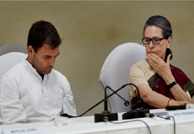 Rahul Gandhi and Sonia Gandhi